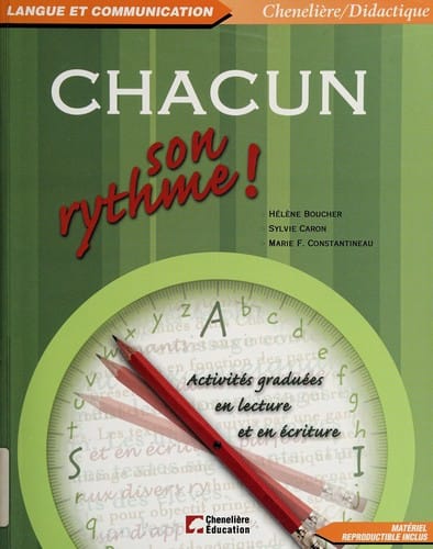 Chacun son rythme!