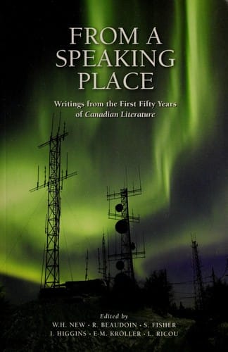 From a speaking place