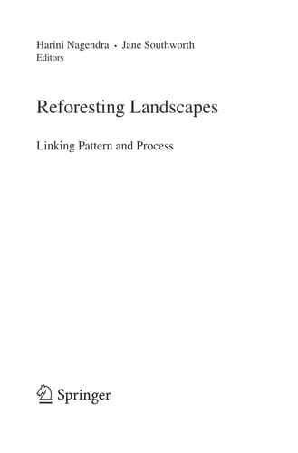 Reforesting landscapes