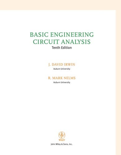 Basic engineering circuit analysis