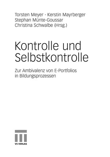 Kontrolle und Selbstkontrolle