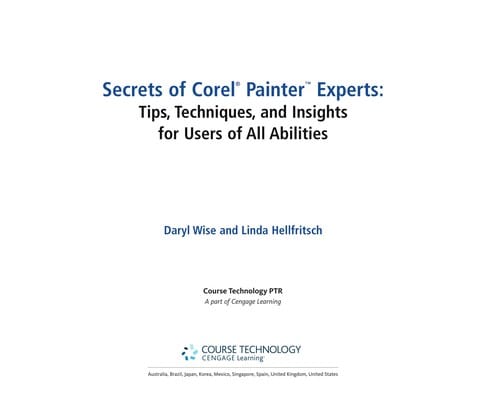 Secrets of Corel Painter experts