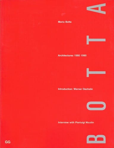 Mario Botta, architectures 1980-1990