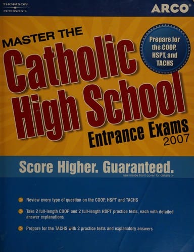 Master the Catholic high school entrance exams, 2007