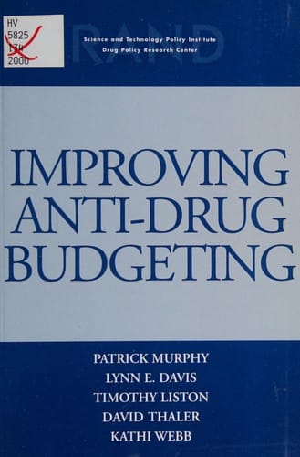 Improving anti-drug budgeting