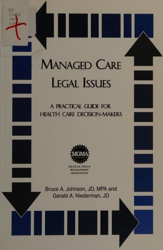 Managed care legal issues
