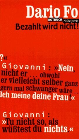 Bezahlt wird nicht: Eine Farce (German Edition)