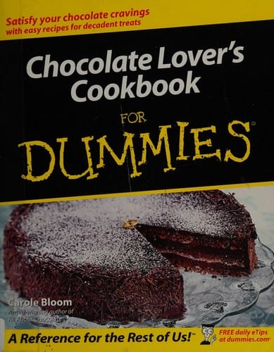 Chocolate lover's cookbook for dummies