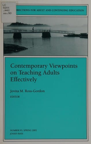 Contemporary viewpoints on teaching adults effectively