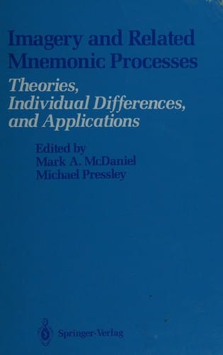 Imagery and related mnemonic processes