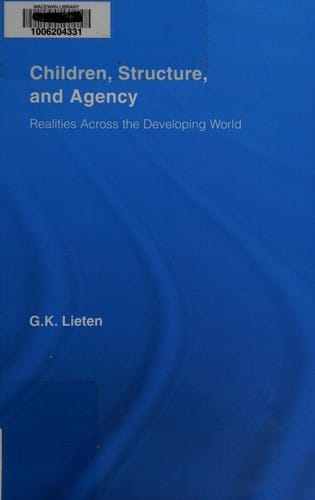 Children, structure and agency