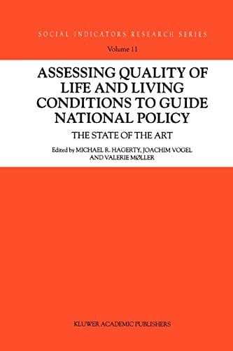 Assessing quality of life and living conditions to guide national policy