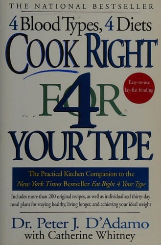 Cook right 4 your type