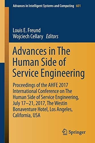 Advances in the human side of service engineering