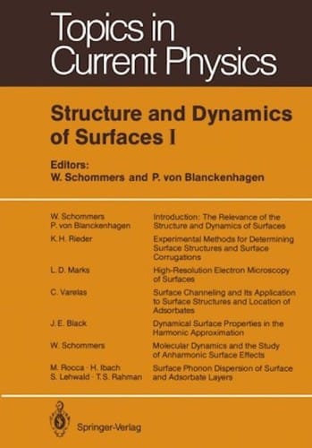 Structure and dynamics of surfaces
