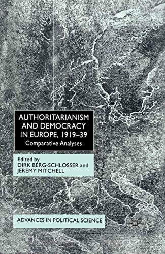 Authoritarianism and democracy in Europe, 1919-39