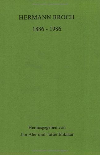 Hermann Broch, 1886-1986