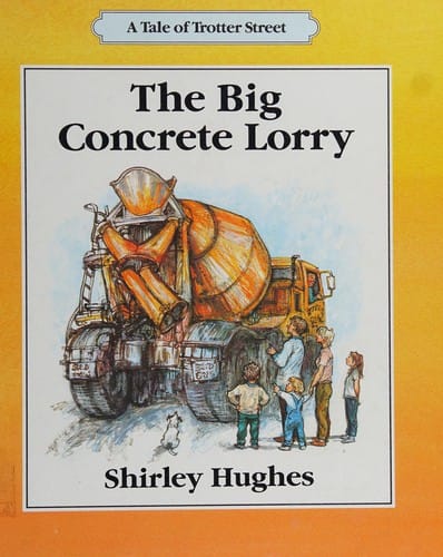 The big concrete lorry