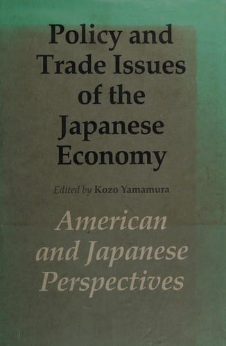 Policy and trade issues of the Japanese economy