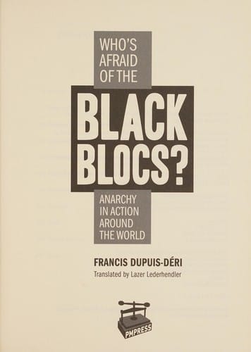 Who's afraid of the black blocs?