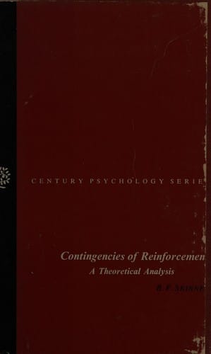 Contingencies of reinforcement