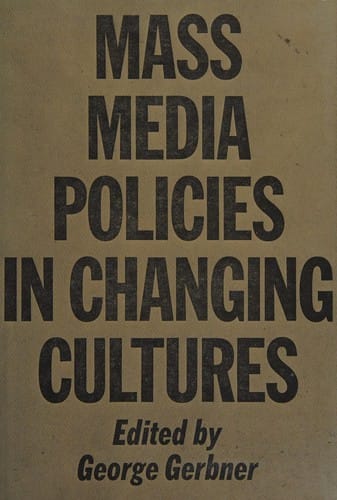 Mass media policies in changing cultures