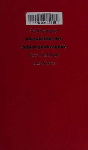 Abendröthe der Subjektphilosophie