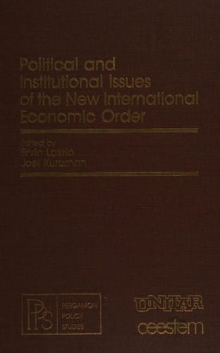 Political and institutional issue of the new international economic order