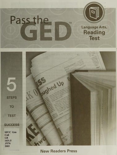 Pass the GED Language arts, reading test