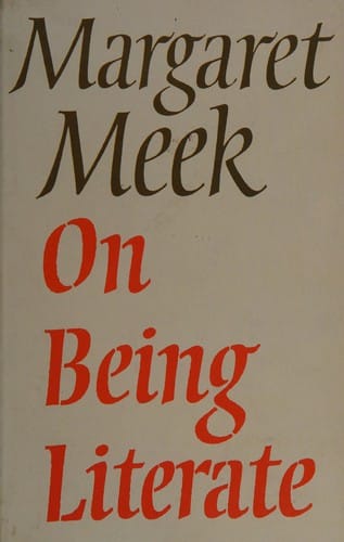 On being literate