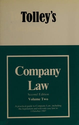 Tolley's company law