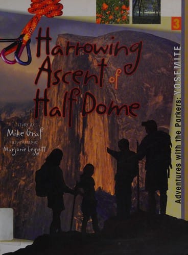 Harrowing ascent of Half Dome