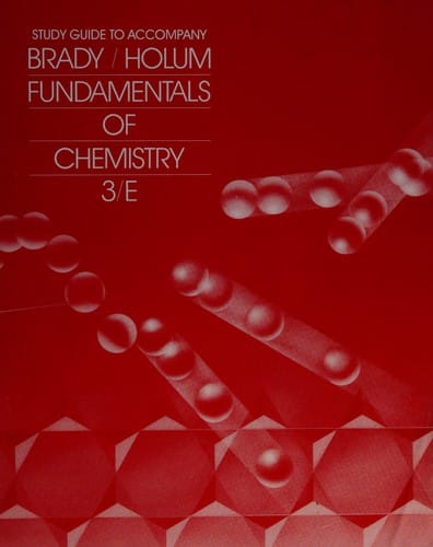 Study Guide to Accompany Fundamentals of Chemistry