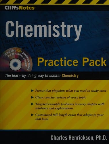 CliffsNotes chemistry practice pack