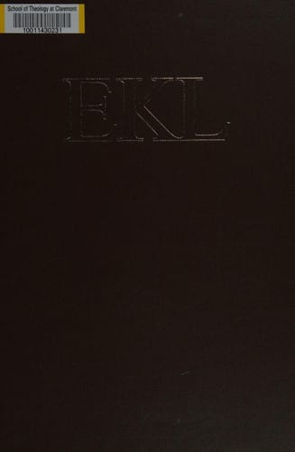 Evangelisches Kirchenlexikon