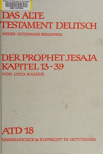 Der Prophet Jesaja