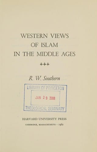 Western views of Islam in the Middle Ages