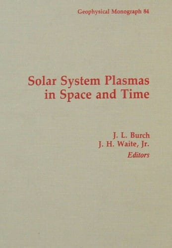 Solar system plasmas in space and time