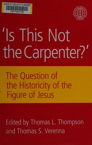 "Is this not the Carpenter?"