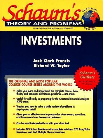 Schaum's Outline of Investments, Including 396 Solved Problems