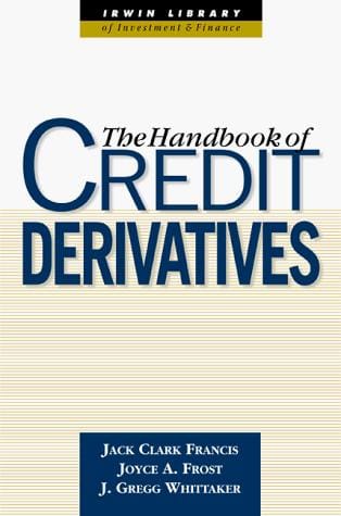 Handbook of credit derivatives