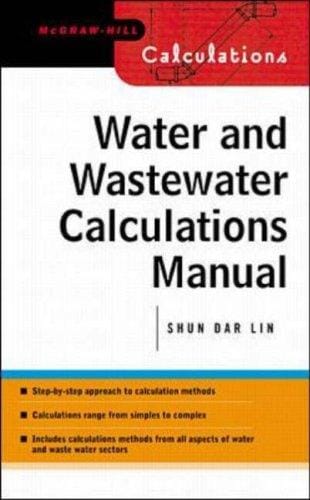 Water and wastewater calculations manual