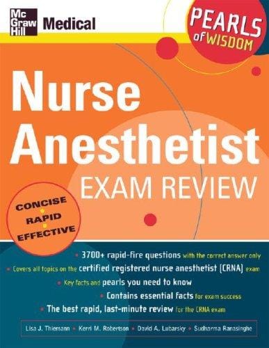 Nurse anesthetist exam review