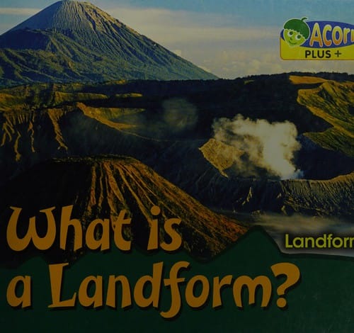 What is a landform?