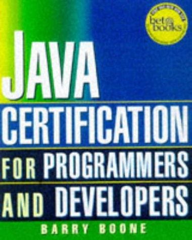 Java certification for programmers and developers