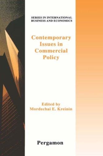 Contemporary issues in commercial policy