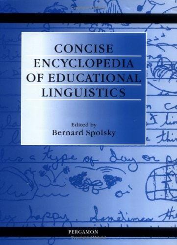Concise encyclopedia of educational linguistics