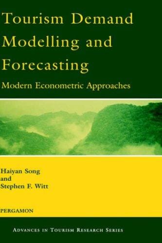 Tourism demand modelling and forecasting