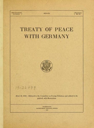 Treaty of peace with Germany