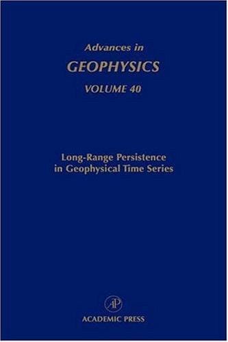 Long-range persistence in geophysical time series